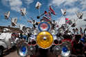 Scooter gathering, New Brightion Last Sunday
