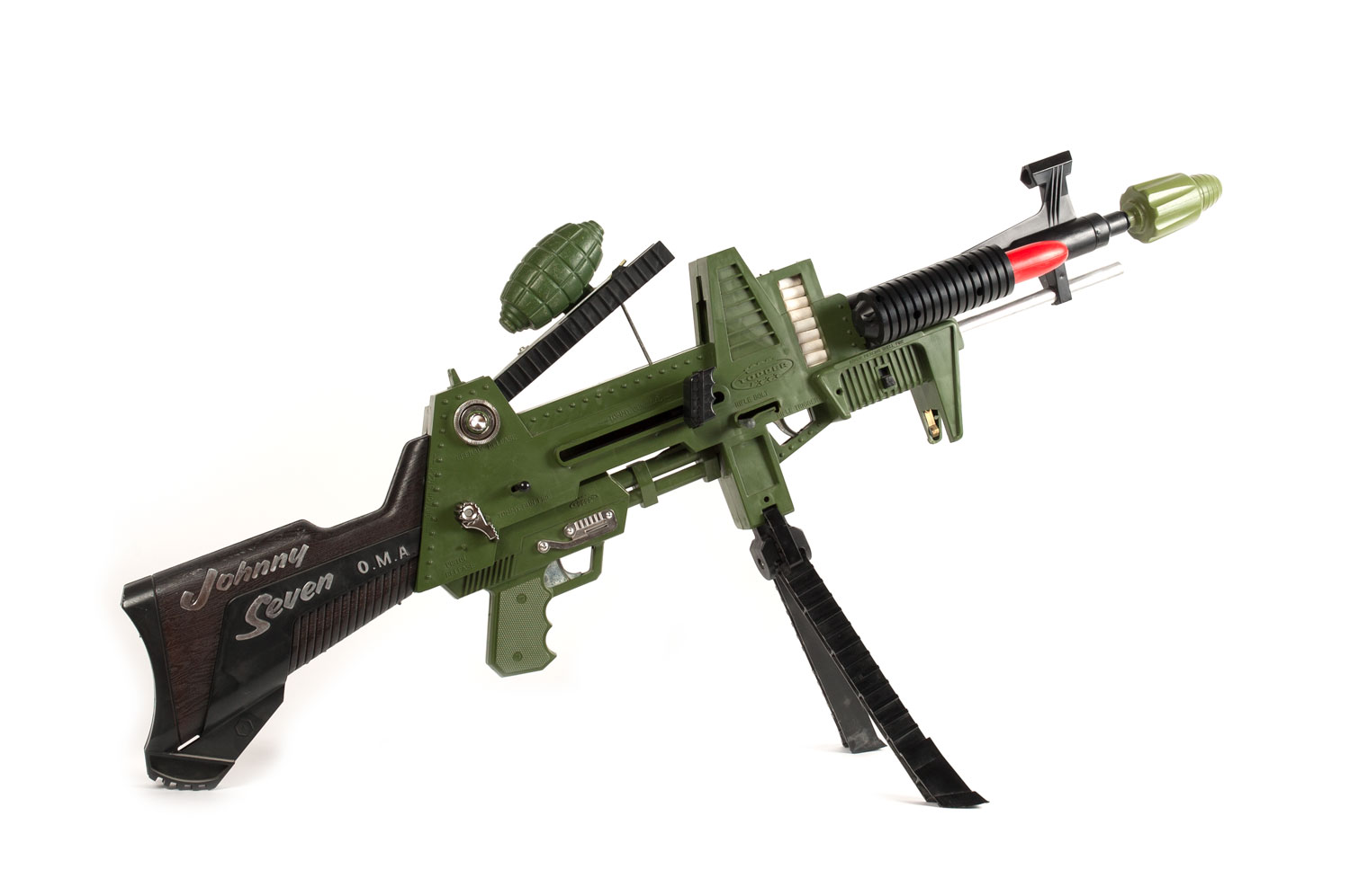 Attached picture Johnny_Seven_OMA_toy_gun.jpg