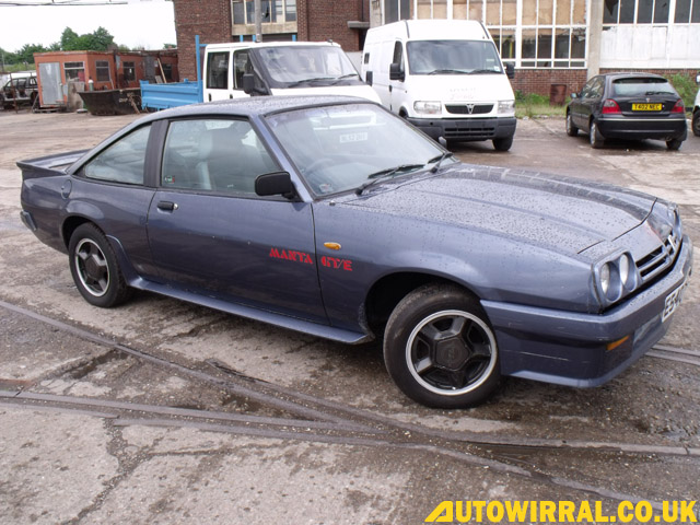 For Sale Opel MANTA GT E Wirral 